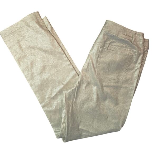 E39 By Eric Silver Stretch Jeans Sz 12 NWT - Picture 3 of 12